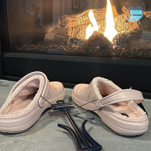 Nautica River Breeze Clogs fur lined, casual/sport slip-on,adjustable back strap - Picture 4 of 9